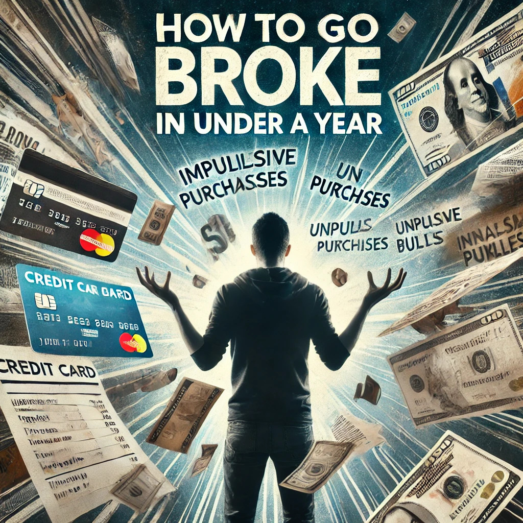 How To Go Broke In Under A Year